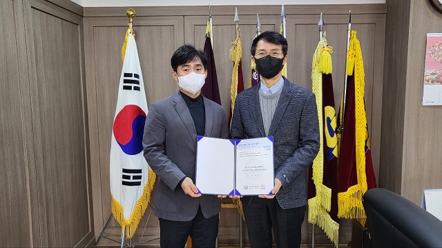 ▲ 선린대 재난안전공유·협업센터는 5일 대한심폐소생협회의 ‘KBLS(Korean Basic Life Support) 심폐소생술 교육기관’으로 지정돼 인증받았다.ⓒ선린대