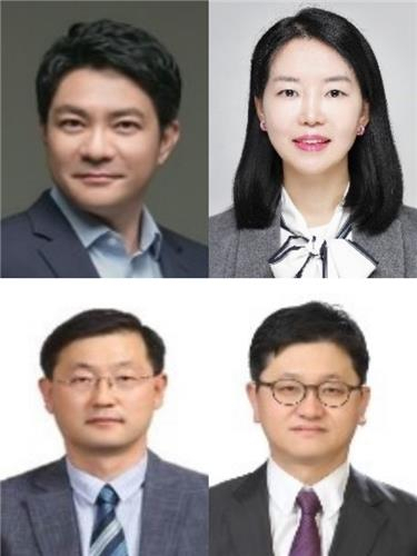 ▲ 왼쪽 위부터 강성수, 김은영, 김장현, 임재환 부사장 ⓒ삼성SDS
