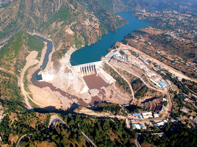 DL이앤씨가 한국남동발전, 롯데건설과 함께 준공한 파키스탄 굴푸르 수력발전소. ⓒDL이앤씨