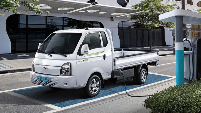 ▲ 현대차의 포터 전동화 모델 ⓒ현대자동차