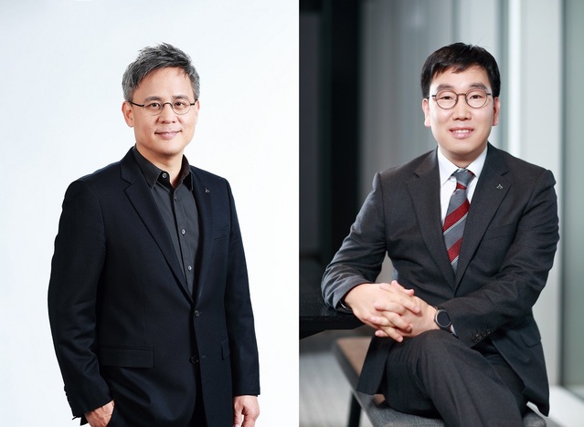 ▲ 김승환 아모레퍼시픽 사장, 이상목 아모레퍼시픽그룹 사장ⓒ아모레퍼시픽