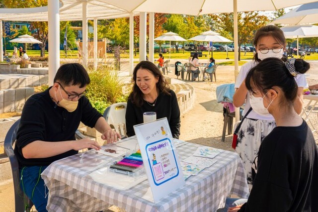 ▲ 예술장돌뱅이 심안수 워크숍 현장.ⓒ한국문화예술교육진흥원