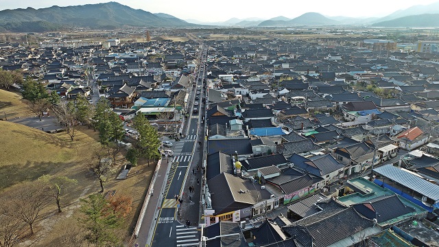 ▲ 황리단길 전경.ⓒ경주시