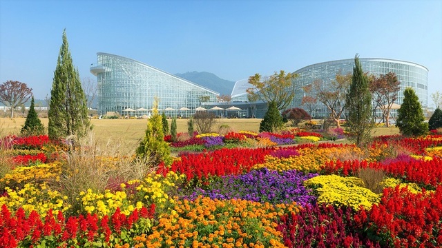 ▲ 한국 관광 100선에 선정된 국립세종수목원 전경.ⓒ세종시