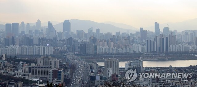 ▲ 서울 아파트단지 전경. ⓒ연합뉴스