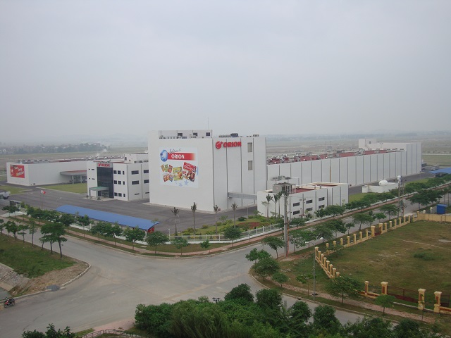 베트남 박닌성에 위치한 오리온 옌퐁공장 전경ⓒ오리온