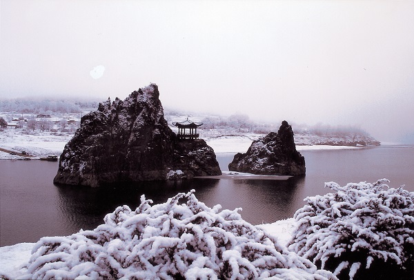 ▲ 충북 단양 도담삼봉.ⓒ단양군