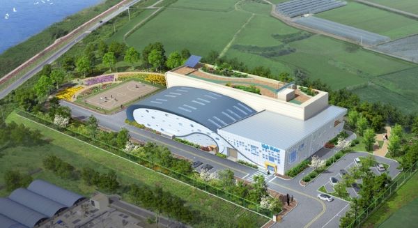 ▲ 공공하수처리시설 하수재처리시설.ⓒ청주시