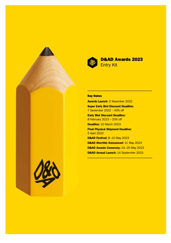 ▲ D&AD 어워드 2023. ⓒD&AD