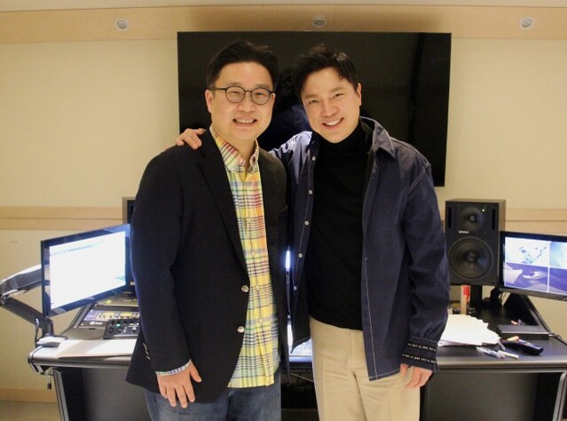 ▲ '우리가 몰랐던 안중근' 영상을 기획한 서경덕 교수와 내레이션을 맡은 배우 정성화.ⓒ성신여대 교양학부 서경덕 교수팀