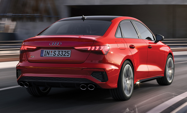 ▲ S3 TFSI의 후면부 모습. ⓒ아우디코리아