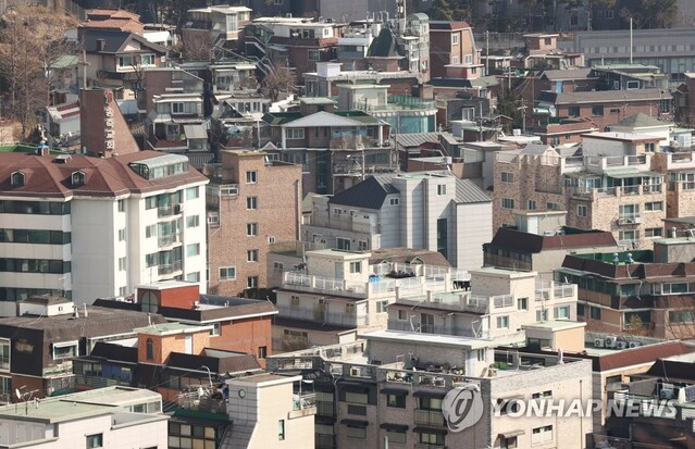 ▲ 서울 은평구 빌라촌 전경. ⓒ연합뉴스