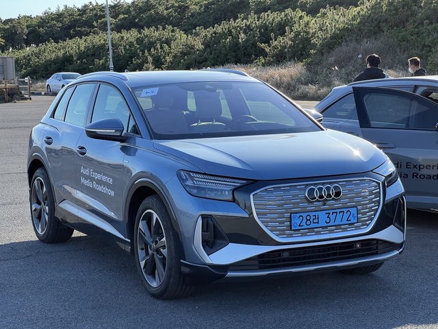 ▲ 아우디 Q4 e-트론 외관 ⓒ정원일 기자