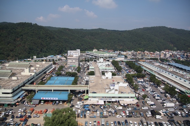 ▲ 농수축산물도매시장 전경.ⓒ대구시