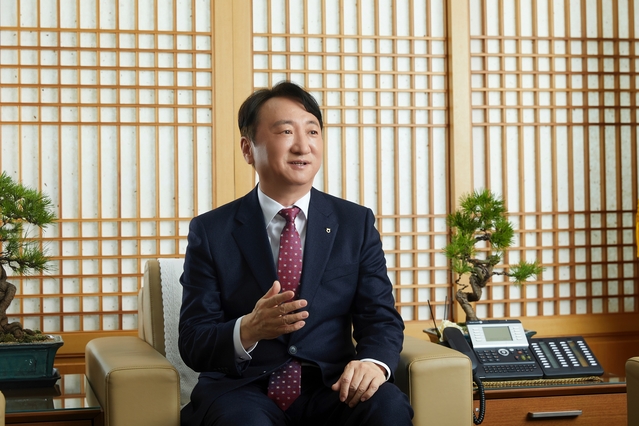 ▲ 권준학 농협은행장ⓒ뉴데일리