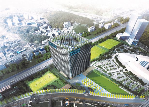 ▲ 현대중공업그룹의 글로벌R&D센터(GRC) 조감도. ⓒ현대중공업그룹