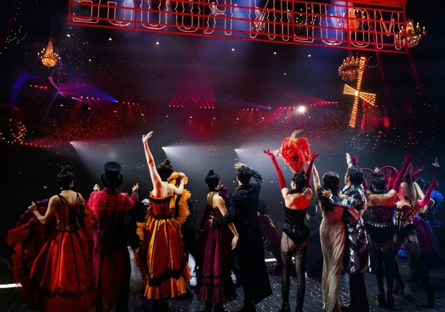 ▲ 뮤지컬 '물랑루즈!' 공연 실황 이미지.ⓒCJ ENM