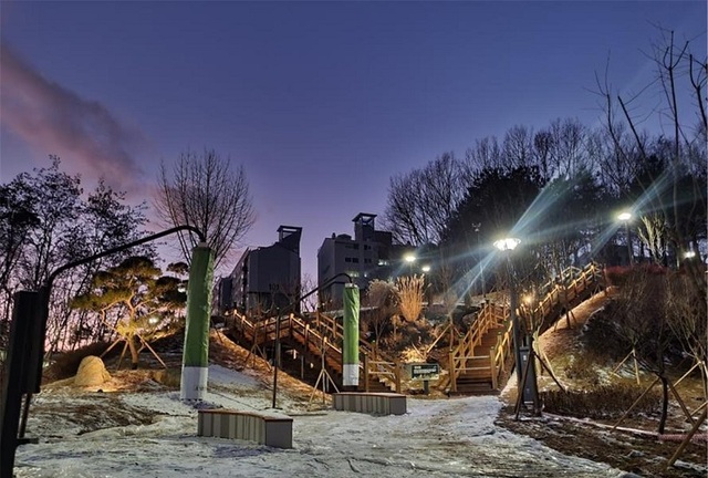 ▲ 금강수변공원 야경.ⓒ세종시