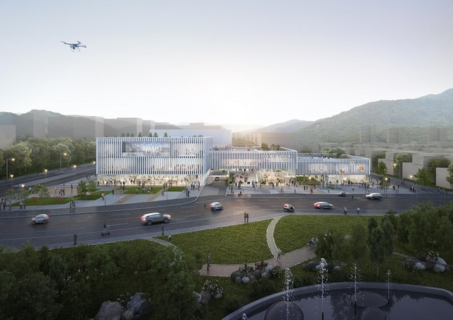 ▲ 세종시 합강동(5-1생활권) 복합커뮤니티센터 조감도.ⓒ행복청