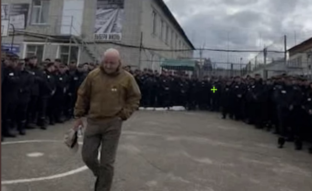 ▲ 교도소에서 용병모집하는 와그너그룹 수장 프리고진ⓒ트위터 캡처