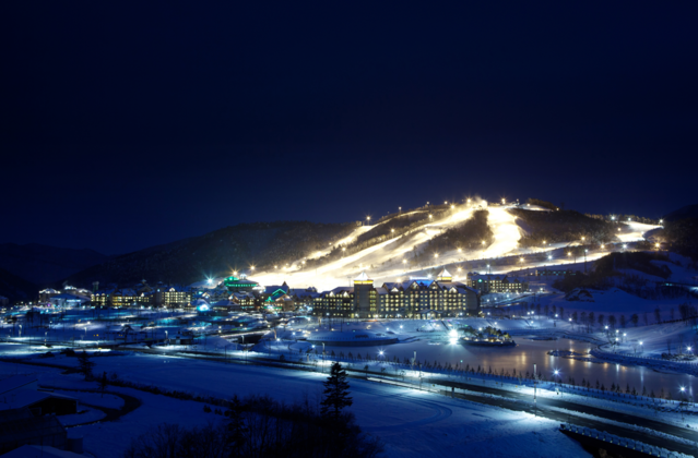 ▲ 강원도 평창군에 위치한 알펜시아 리조트 전경. ⓒKH그룹 홈페이지 갈무리