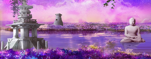 ▲ 여행자센터 내 아나몰픽 기법이 적용된 미디어아트 공간.ⓒ경주시