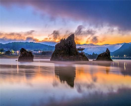 ▲ 충북 단양 도담삼봉.ⓒ단양군