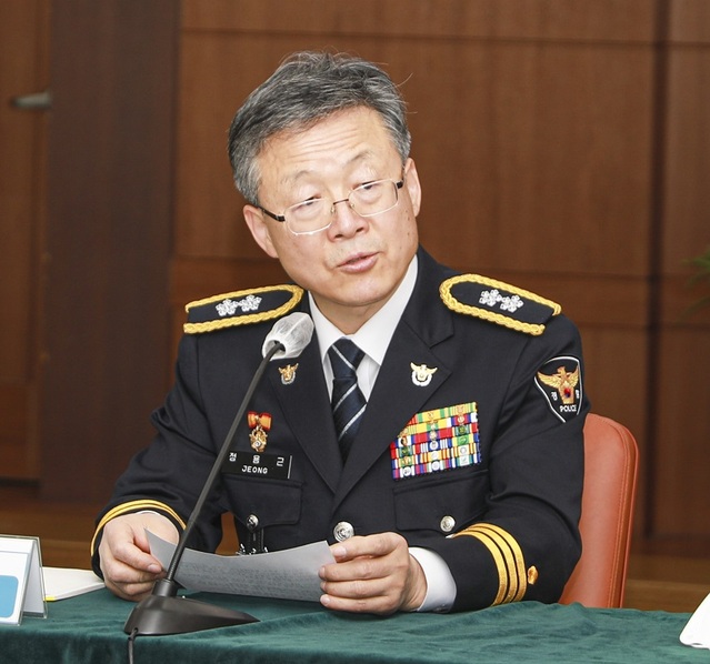▲ 신임 정용근 대전경찰청장.ⓒ대전경찰청