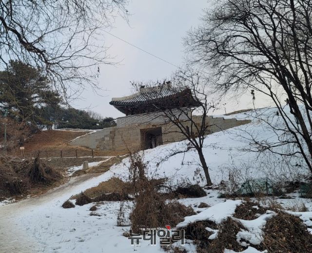 ▲ 청주 산당산성.ⓒ김동식 기자