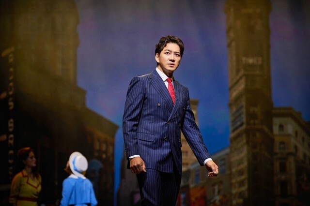 ▲ 뮤지컬 '브로드웨이 42번가' 공연 장면.ⓒCJ ENM·샘컴퍼니