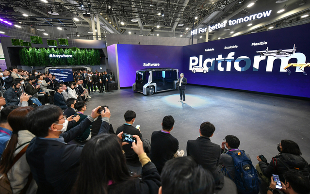 ▲ 현대모비스는 CES에서 퀄컴과 협력해 레벨3 자율주행 통합제어기 개발 계획을 발표했다. ⓒ현대모비스