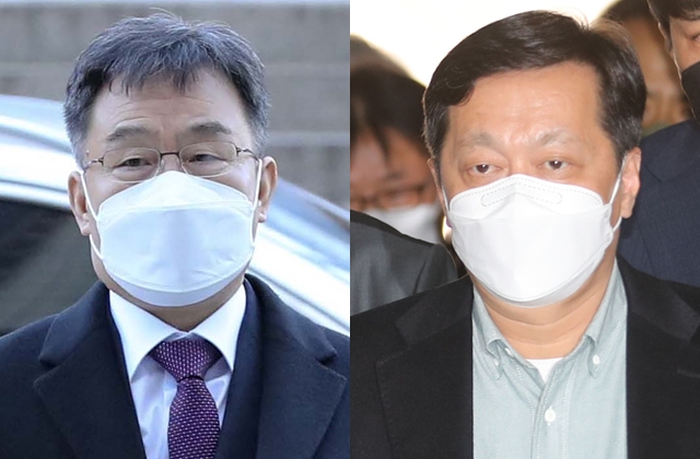 ▲ 화천대유자산관리 대주주 김만배씨(왼쪽 사진)과 정진상 더불어민주당 대표실 정책조정실장.ⓒ뉴시스