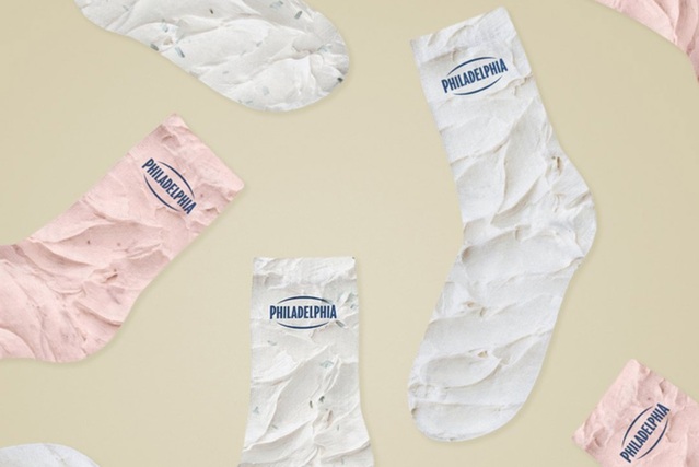 ▲ 필라델피아 크림 치즈 '필리 쉬미어 삭스'. ⓒ필라델피아 크림 치즈