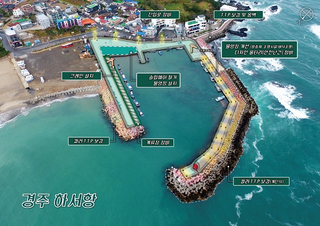 ▲ 하서권역 어촌 신활력 증진사업 개요.ⓒ경주시