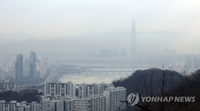 ▲ 서울 한강변 아파트 일대 전경. ⓒ연합뉴스