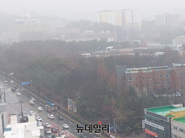 ▲ 충북대 후문~충북대병원 일원 전경.ⓒ김동식 기자