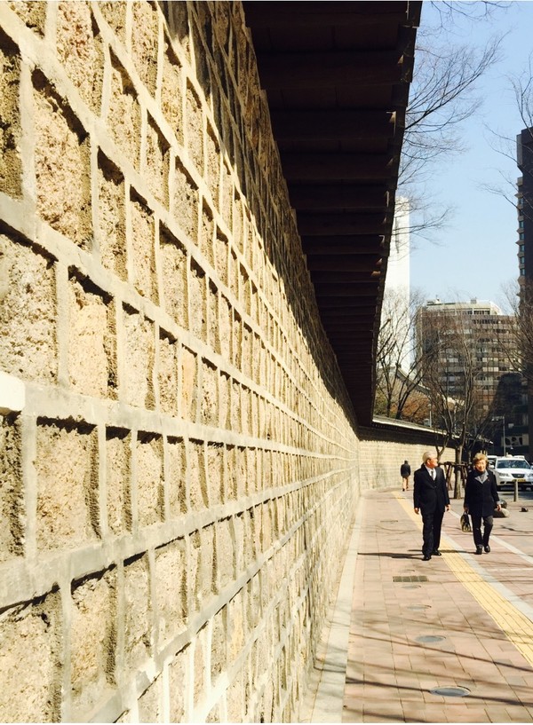 ▲ 덕수궁 돌담길. ⓒ뉴데일리DB