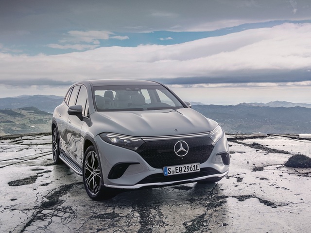 ▲ EQS 450 4MATIC SUV 모습. ⓒ벤츠코리아