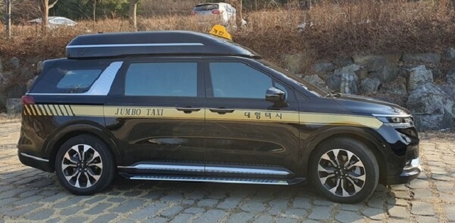 ▲ 대전시에서 1일부터  6인승 이상 대형택시 1대가 운영된다.ⓒ대전시