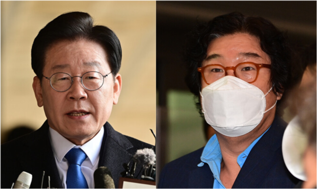 ▲ 이재명 더불어민주당 대표(왼쪽)와 김성태 전 쌍방울그룹 회장. ⓒ뉴데일리DB