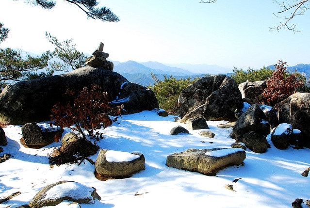 ▲ 갈모봉 정상.ⓒ진경수 山 애호가