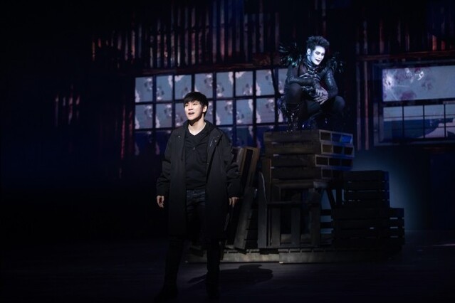 ▲ 뮤지컬 '데스노트' 공연 장면.ⓒ오디컴퍼니