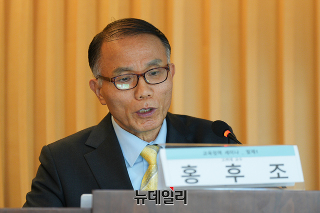 ▲ 정교모 홍후조 고려대 교수.ⓒ서성진 기자