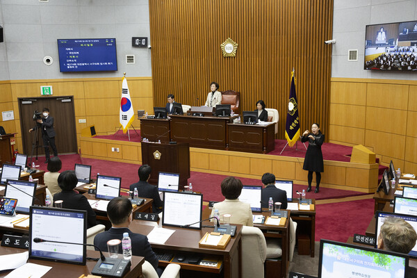 ▲ 대전 서구의회가 8일 제274회 임시회를 열고, 올해 첫 회기 운영에 들어갔다.ⓒ대전 서구의회