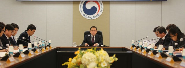 ▲ 이경열 대전국세청장이 9일 대전청에서 세무관서장회의를 주재하고 있다.ⓒ대전국세청