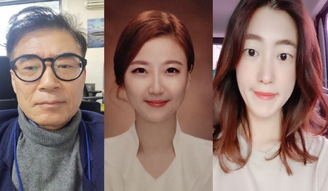 ▲ (왼쪽부터) 권혁두(충청타임즈)·유소라(HCN충북방송)·이민아 기자(CJB청주방송).ⓒ충북언론인클럽