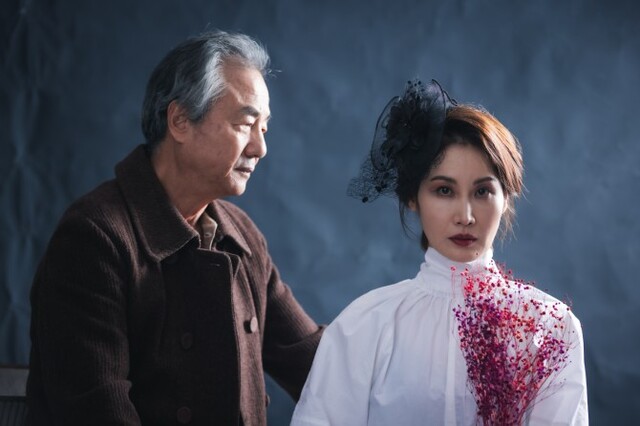 ▲ 배우 정동환과 정수영.ⓒ극단 피악