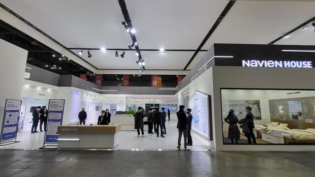 ▲ 코리아빌드위크 경동나비엔 부스 이미지.ⓒ경동나비엔