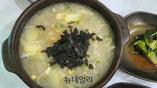 ▲ 강원도 대표 음식인 감자옹심이.ⓒ뉴데일리 D/B