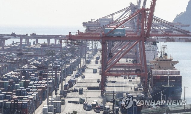 ▲ 부산항 부두. ⓒ연합뉴스